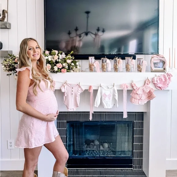 Princess Polly Landon baby pink mini dress - Picture 4 of 5